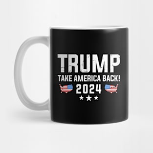 Trump 2024 Take America Back Election Mug